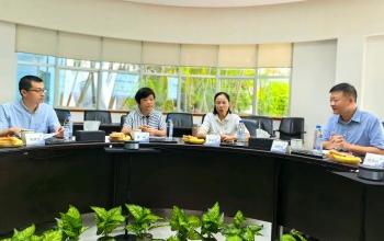 厦门市标准化与质量品牌协会理事长曾琳率队调研龙八国际