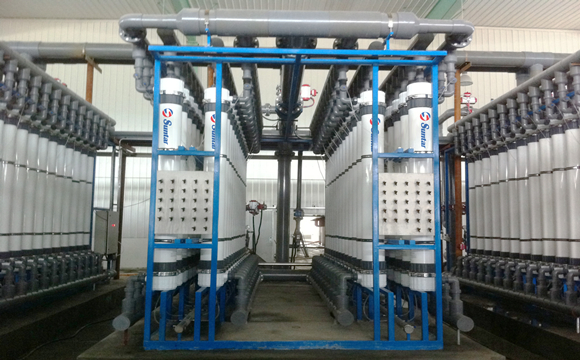 中空纤维膜产品装备：造纸行业亚海水淡化项目